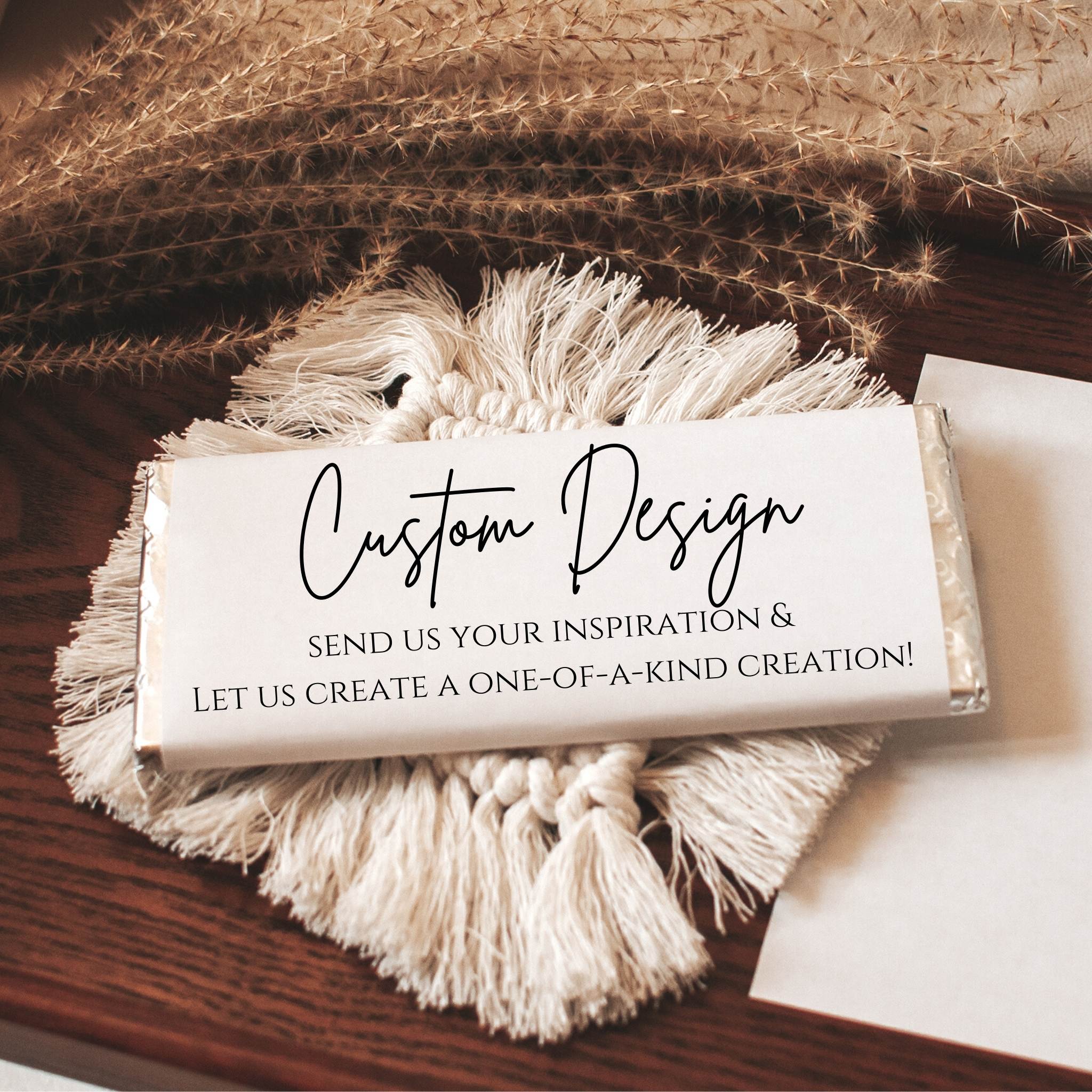 CUSTOM CREATION Custom Hershey Bar Wrappers